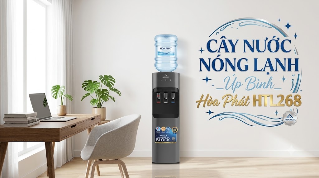 Cây nước nóng lạnh Hòa Phát HTL268